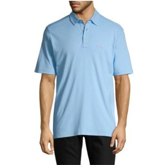 Tommy Bahama Other - Tommy Bahama Men's Polo Shirt Glass Bead Blue M